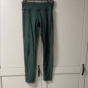 Beyond Yoga Dark Green Kids Leggings